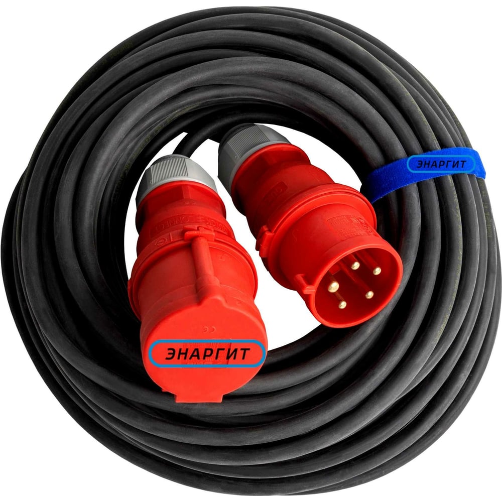Удлинитель-шнур энаргит, цвет черный КГ515-40-1-44 - фото 1