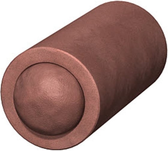 Изображение товара Вставка цилиндрическая терморасширяющаяся огнестойкая OBO Bettermann FBA-D150, для отверстия D=78x150 мм 7202628