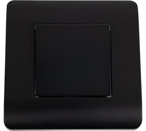 Изображение товара Переключатель 1-клавишный CHINT NEW3-E 10А, черный 431464