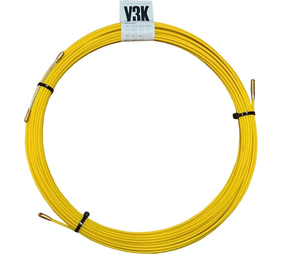 Изображение товара Протяжка для кабеля Metall78.ru мини УЗК, стеклопруток, D=3,5 мм, L=20 м (в бухте) 35-020В