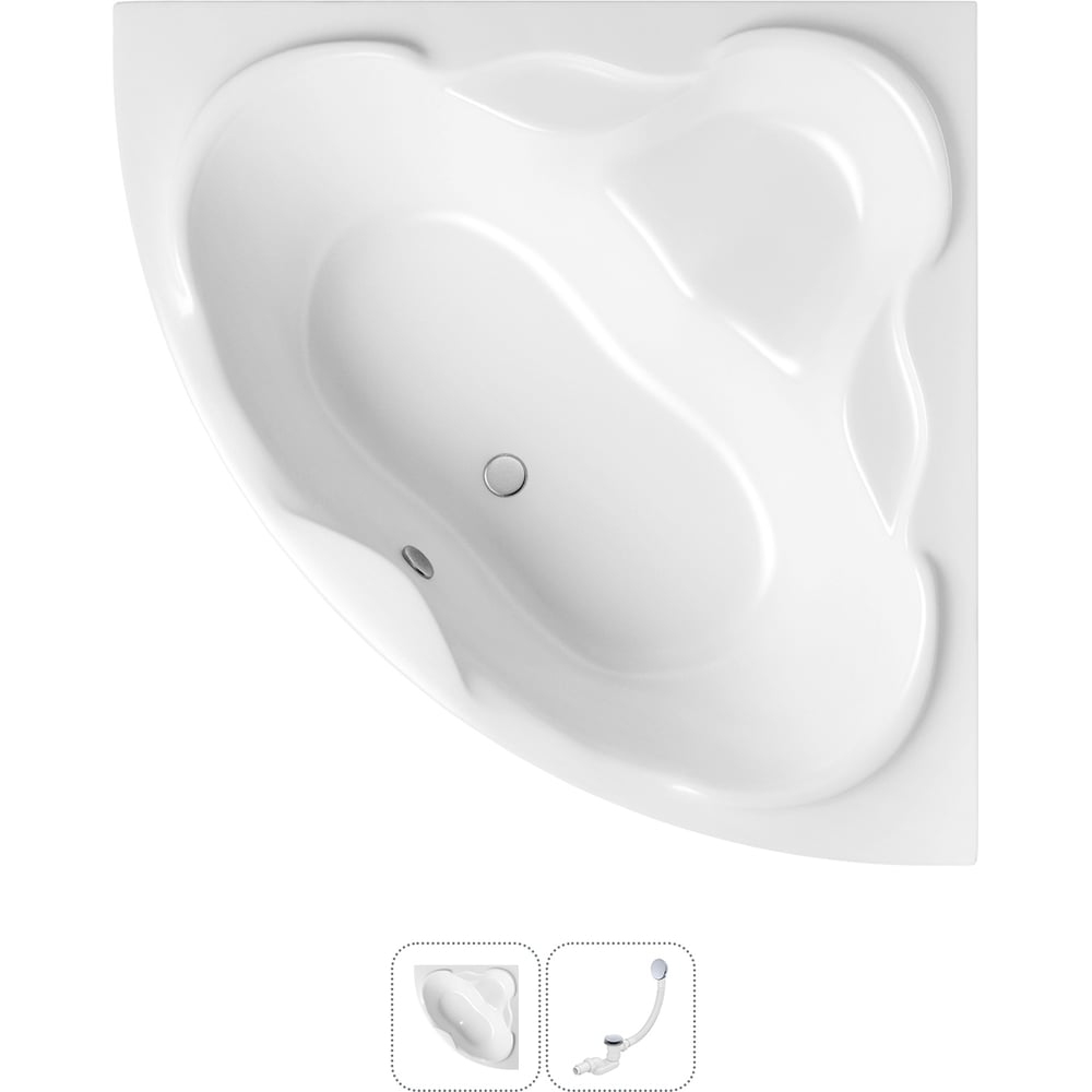 Изображение товара Акриловая ванна Lavinia Boho Elegant 2 в 1 с возможностью установки экрана