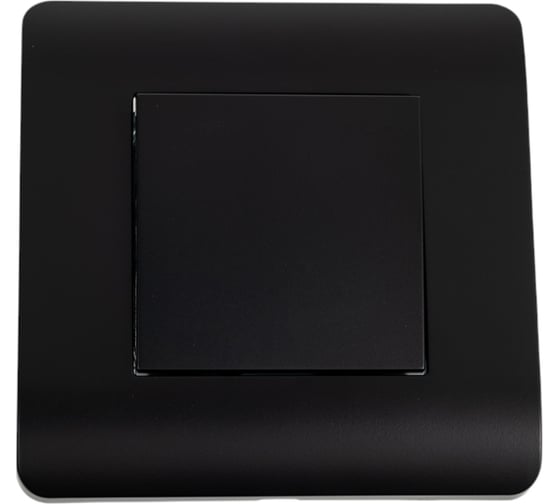 Изображение товара Переключатель перекрестный 1-клавишный CHINT NEW3-E 10А, черный 431465