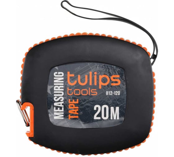 Изображение товара Геодезическая рулетка Tulips tools стальная, 20 м II12-120