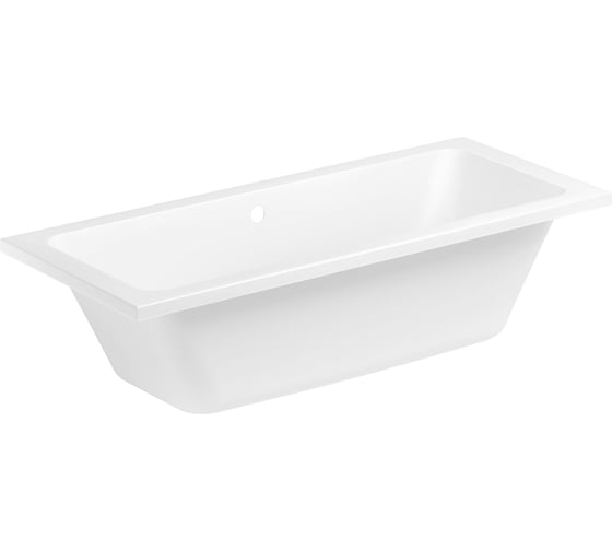 Изображение товара Акриловая ванна Lavinia Boho Pure в наборе 2 в 1: акриловая ванна, слив-перелив 202010797