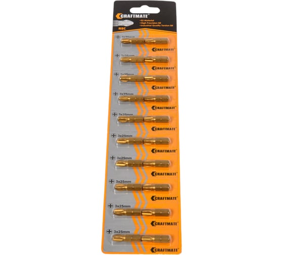 Изображение товара Биты в ленте TITAN (20 шт; PH3; 25 мм) Novocraft В42-11-0253TV