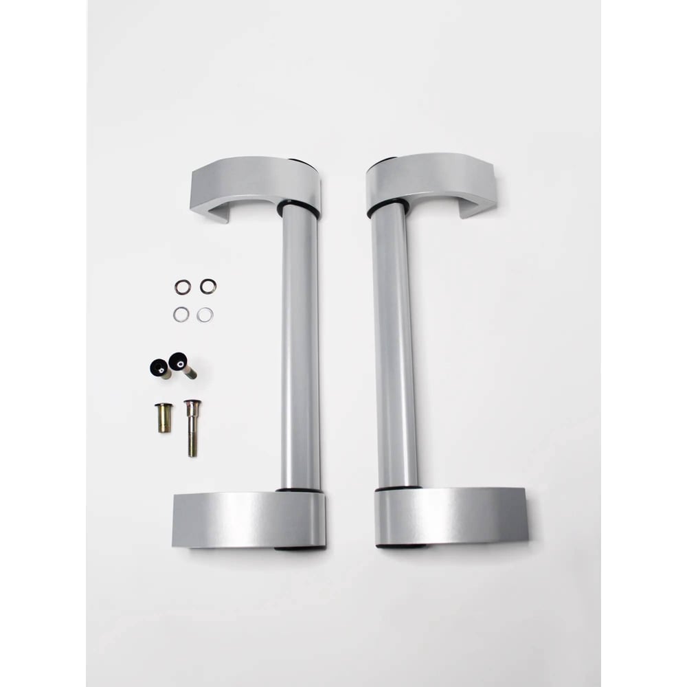 Изображение товара Дверная ручка СТН 1565.300 9006 для межкомнатных дверей серебристая