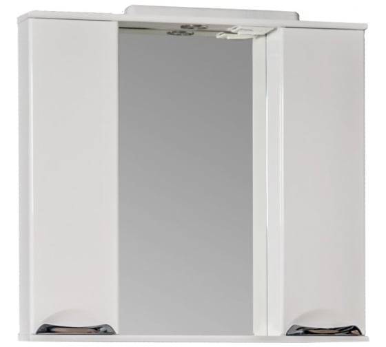 Изображение товара Шкаф навесной зеркальный BRIZ из ДСП и МДФ Бриз шнз22-105 362 02-22105-00 00 БЕЛ