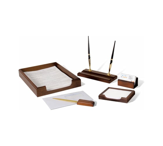 Изображение товара Настольный набор BESTAR Neptun из дерева, 5 предметов, цвет орех, 236371