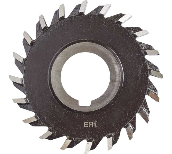 Изображение товара Фреза дисковая 3-х сторонняя с прямым зубом (200х40х22 мм; Z26; Р6М5) WOLFSTAR ma00047