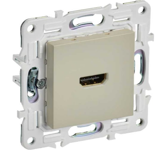 Изображение товара Розетка HDMI IEK SKANDY SK-H01B бежевый SK-H10-K10