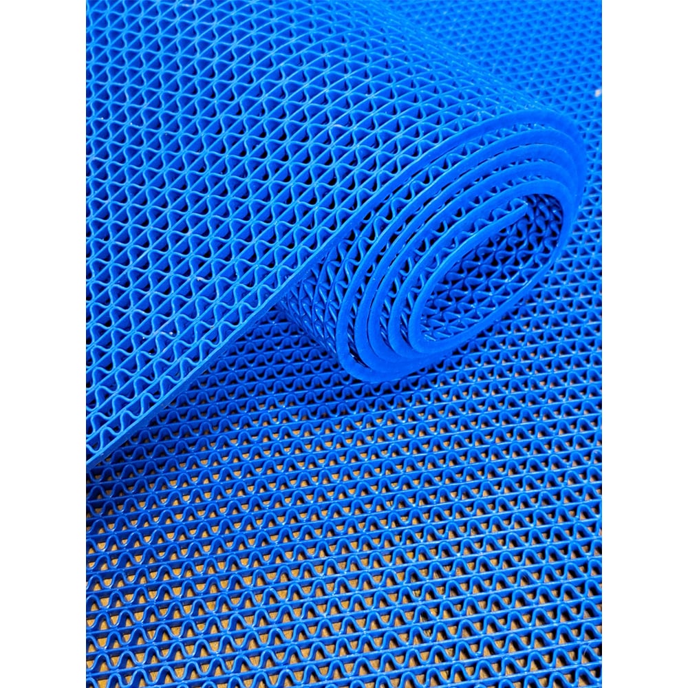 Изображение товара Покрытие противоскользящее для бассейна и бани TOPLIT Зиг-Заг 90x700 мм синее