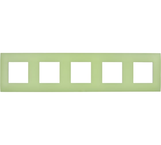 Изображение товара Рамка 5-местная IEK SKANDY SK-F05M мятный SK-M52-K06
