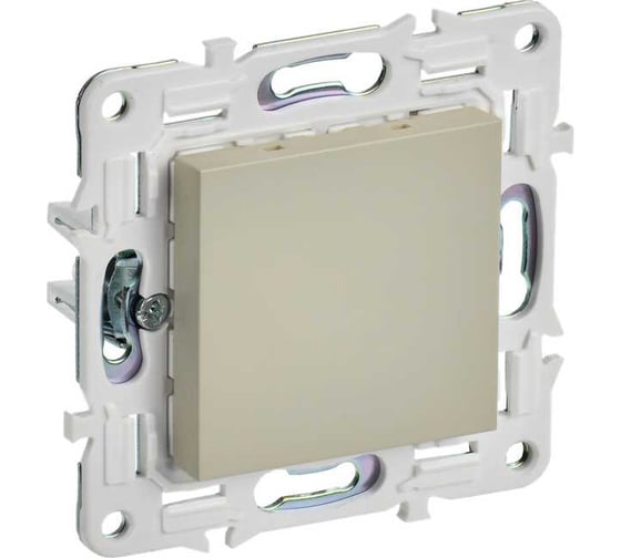 Изображение товара Заглушка с суппортом IEK SKANDY SK-C01B бежевый SK-PL10-K10