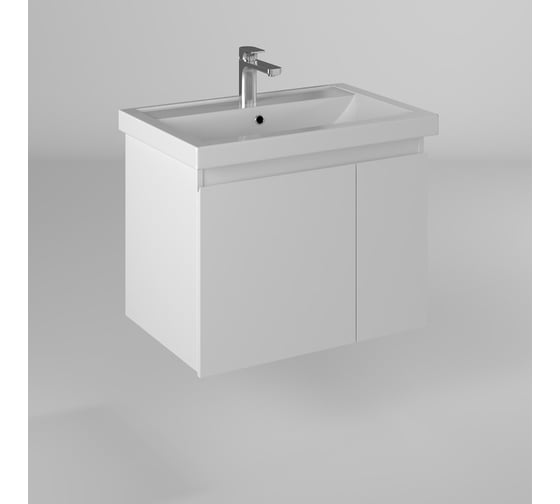 Изображение товара Тумба консольная BRIZ из ДСП и МДФ Бьелла т18-70 (ум. Фостер) 364 03-18070-06 00 БЕЛ