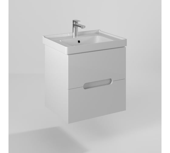 Изображение товара Тумба консольная BRIZ из ДСП и МДФ Пола т18-60 (ум. Грэйс) 236 03-18060-15 00 БЕЛ