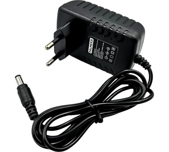 Изображение товара Адаптер питания PALMEXX HCH013, 12V-1A, 5.5x2.5, 1.5м PX/HCH-013