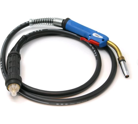 Изображение товара Сварочная горелка MIG/MAG 24KD-4м BlackWeld 150101