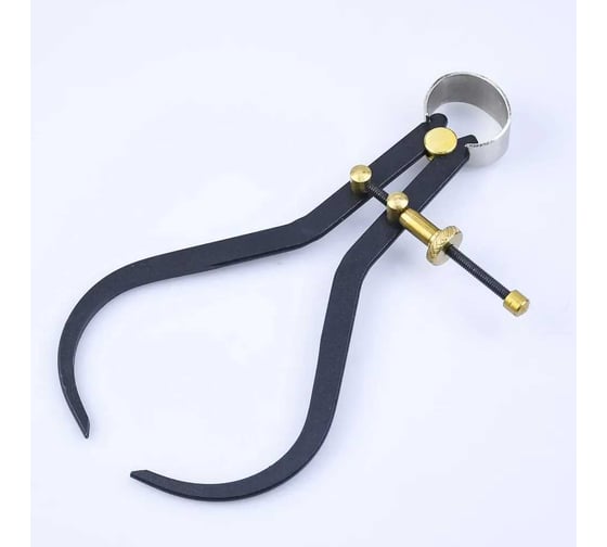 Изображение товара Кронциркуль пружинный изогнутый для наружных измерений GOLDRATIO 150мм М00007865