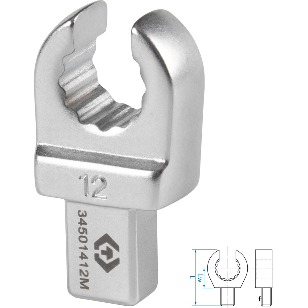 Изображение товара Насадка разрезная серии FIT 12 мм 9x12 мм KING TONY 34501412M