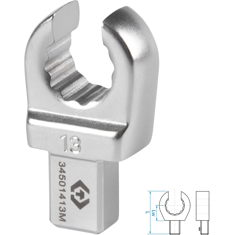 Изображение товара Насадка разрезная KING TONY 13 мм для накидных ключей