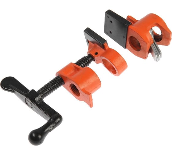 Изображение товара Трубная струбцина  ТУНДРА резиновые накладки, 1/2" 5255006