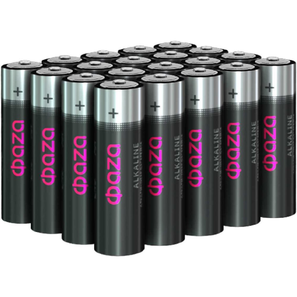 Изображение товара Элемент питания ФАZА алкалиновый AAA/LR03 1.5В упаковка 20 шт