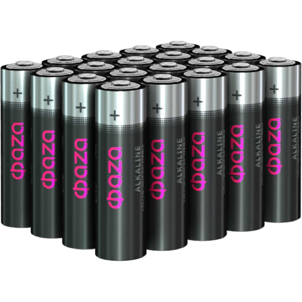 Изображение товара Алкалиновые батарейки AA 1.5В Faza Pack-20