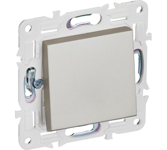 Изображение товара Выключатель IEK SKANDY 1-клавишный перекрестный 10А SK-V03Sh шампань SK-V13-0-10-K37