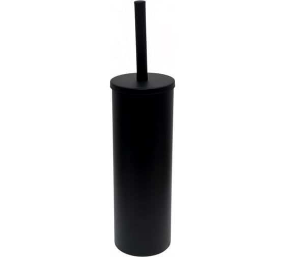 Изображение товара Ершик для унитаза Merida металлический, настенный, с двумя креплениями, черный GIC345