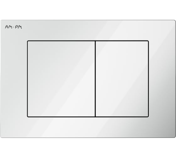 Изображение товара Клавиша для инсталляции AM.PM ErgoFit S пластик, белый глянцевый I090201