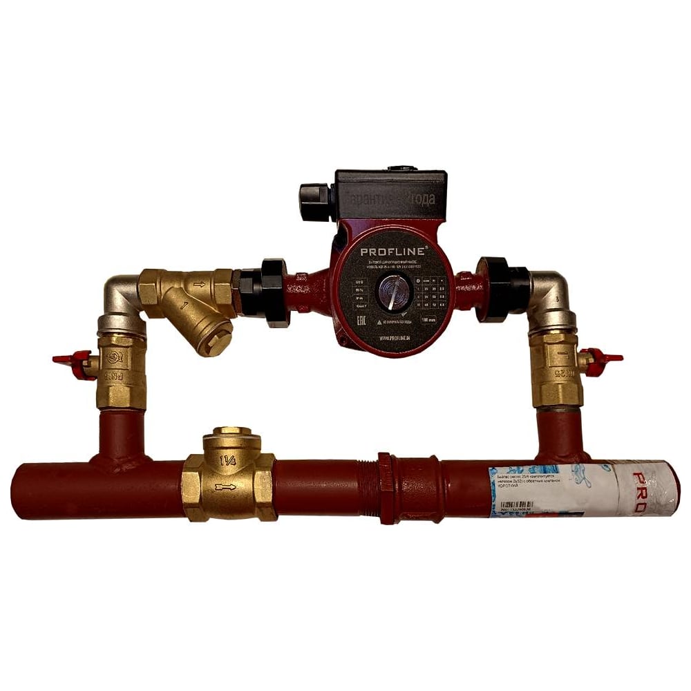 Изображение товара Байпас PROFLINE насос 25/4 с обратным клапаном Ду32