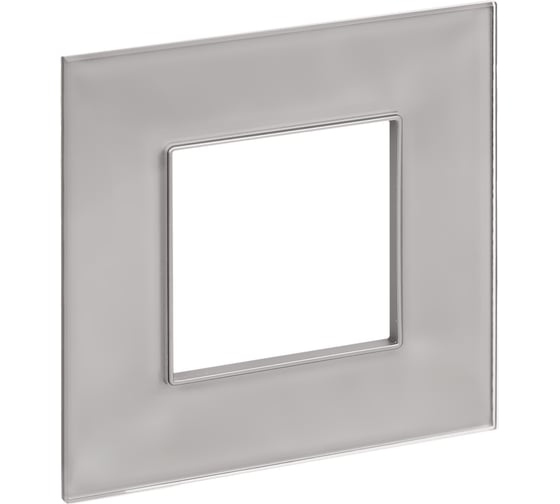 Изображение товара Рамка IEK SKANDY 1-местная SK-F21Sh стекло шампань SK-M12-G-K37