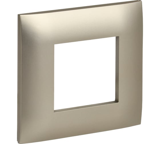 Изображение товара Рамка IEK SKANDY 1-местная SK-F01Sh шампань SK-M12-K37