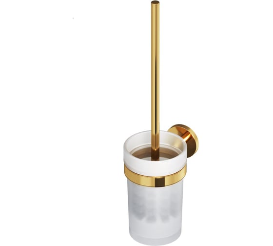 Изображение товара Стойка с туалетной щеткой AM.PM X-Joy золото A85A33399