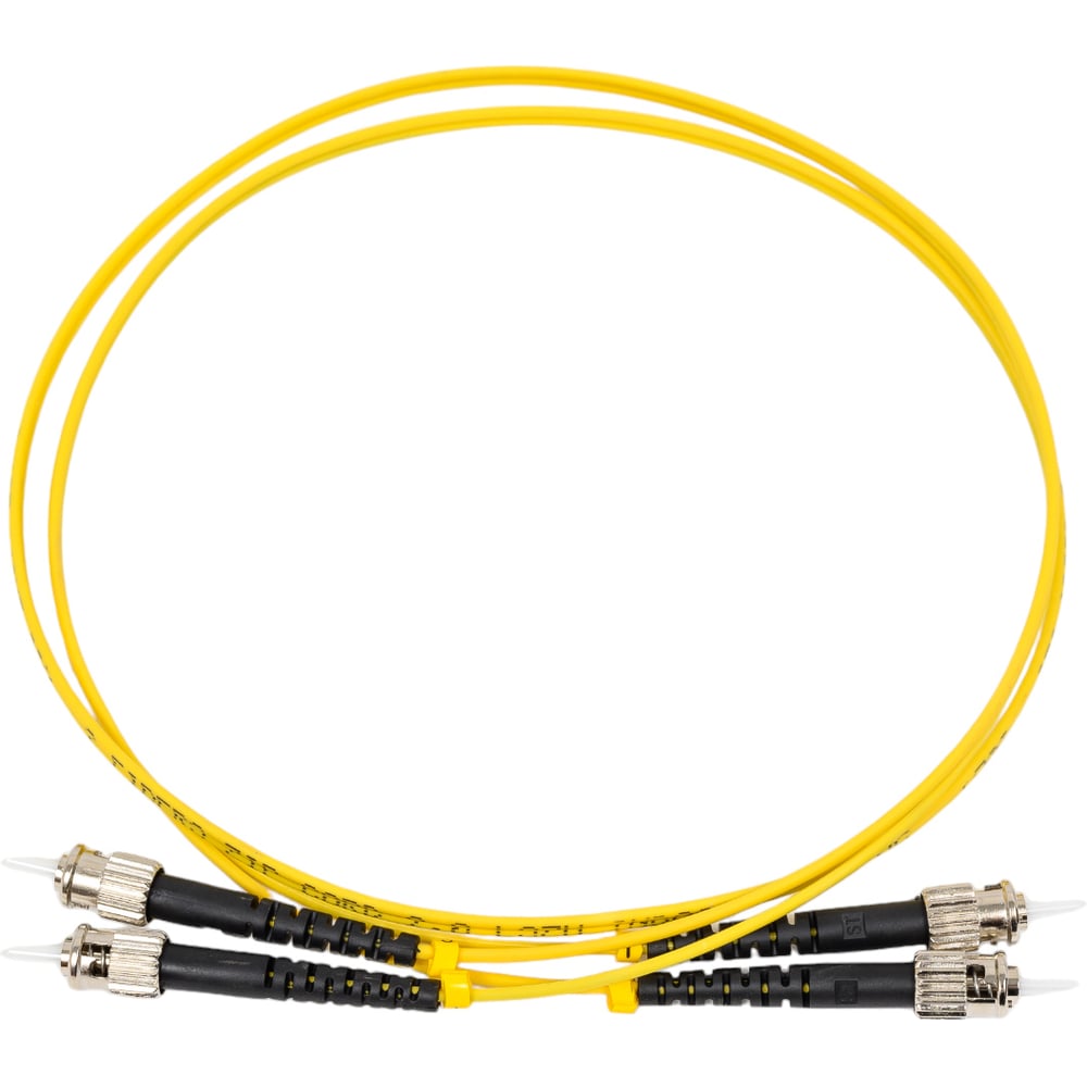 Волоконно-оптический шнур Hyperline FC-D2-9-ST/UR-ST/UR-H-1M-LSZH-YL 238487