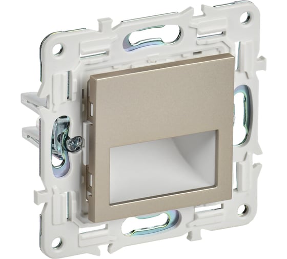 Изображение товара Подсветка LED IEK SKANDY встраиваемая SK-L01Sh шампань SK-FL20-K37