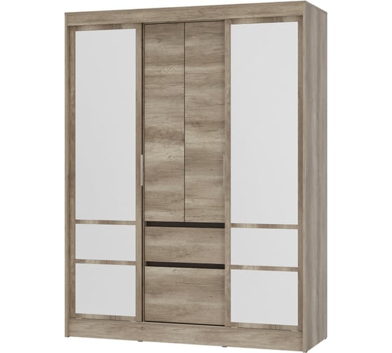 Изображение товара Шкаф-купе Арника ШКК-06 Энигма дуб каньон/венге 00-00164037