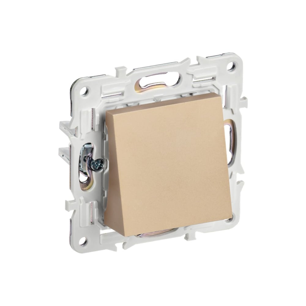 Изображение товара IEK SKANDY SK-O01Sa песочный встроенный кабельный пост 1 пост