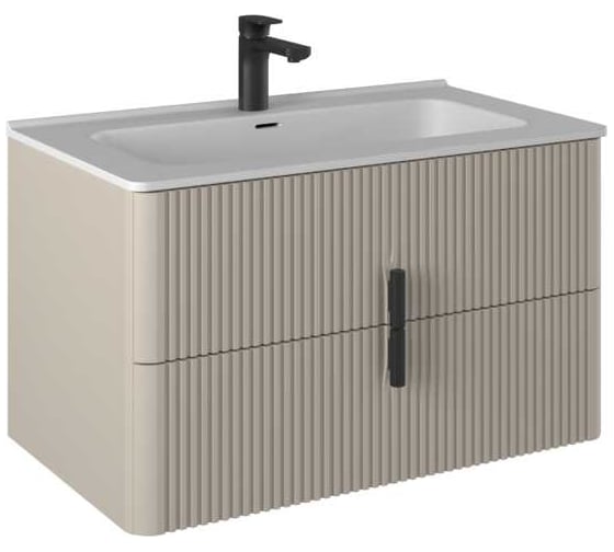 Изображение товара Тумба консольная PRATO из ДСП и МДФ Арно т18-80 (ум. Прато) 105 03-18080-16 00 БЕЖ