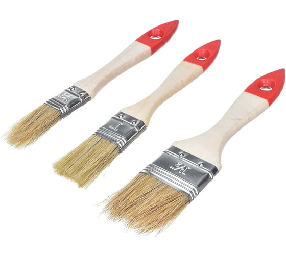 Изображение товара Набор кистей HARDY 3 шт, 1.5”, 1”, 3/4” 0280-010003