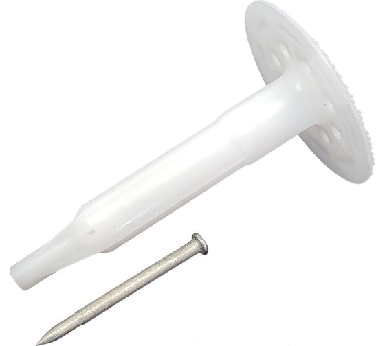 Изображение товара Тарельчатый дюбель с гвоздем GNG GNINR-200-6-IP - упаковка 50 шт. GNINR2006IP