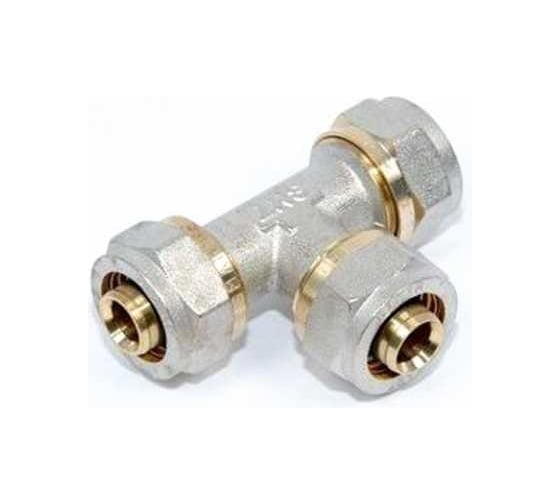 Изображение товара Тройник Damento 20 мм x 20 мм x 20 мм, ц/ц/ц 5197