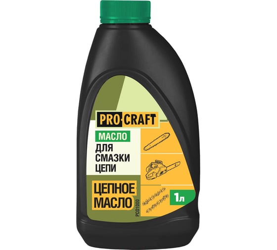 Изображение товара Масло для смазки цепи (цепное масло) 1 л PROCRAFT PCO1000