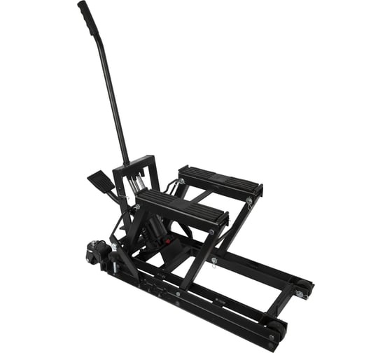 Изображение товара Подкатной гидравлический мотодомкрат WIEDERKRAFT 700 кг, 430 мм WDK-86101