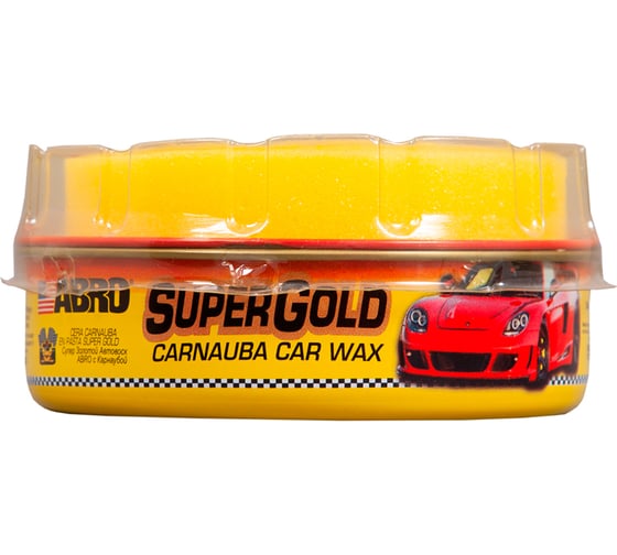 Изображение товара Полироль кузова Abro карнауба, губка, паста, 230 мл PW-400