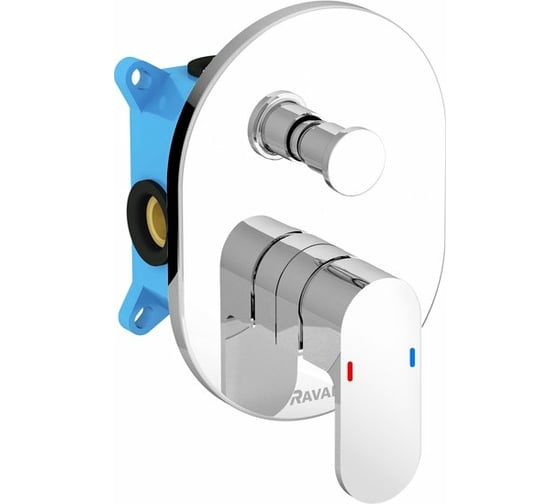Изображение товара Смеситель скрытого монтажа Ravak Chrome CR 065.00 с переключателем X070056 00000031705