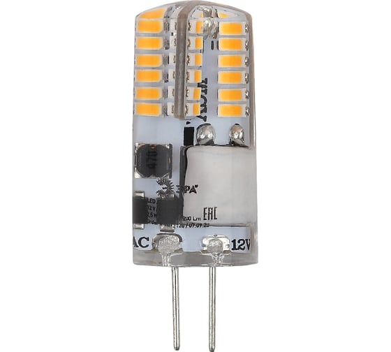 Изображение товара Светодиодная лампа ЭРА LED-JC-2,5W-12V-SLC-840-G4 капсула, 2,5Вт, нейтральный, G4 Б0049090