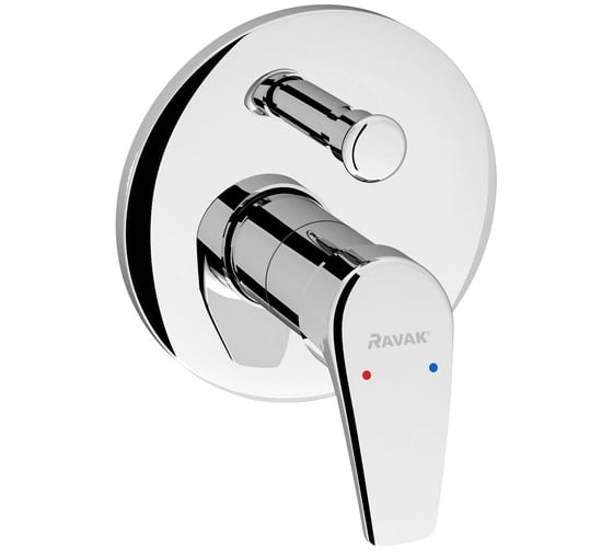 Изображение товара Смеситель скрытого монтажа Ravak Neo NO 061.00 с переключателем X070020