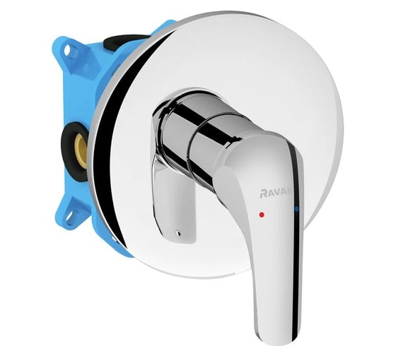 Изображение товара Смеситель скрытого монтажа Ravak Rosa RS 066.00 без переключателя X070049