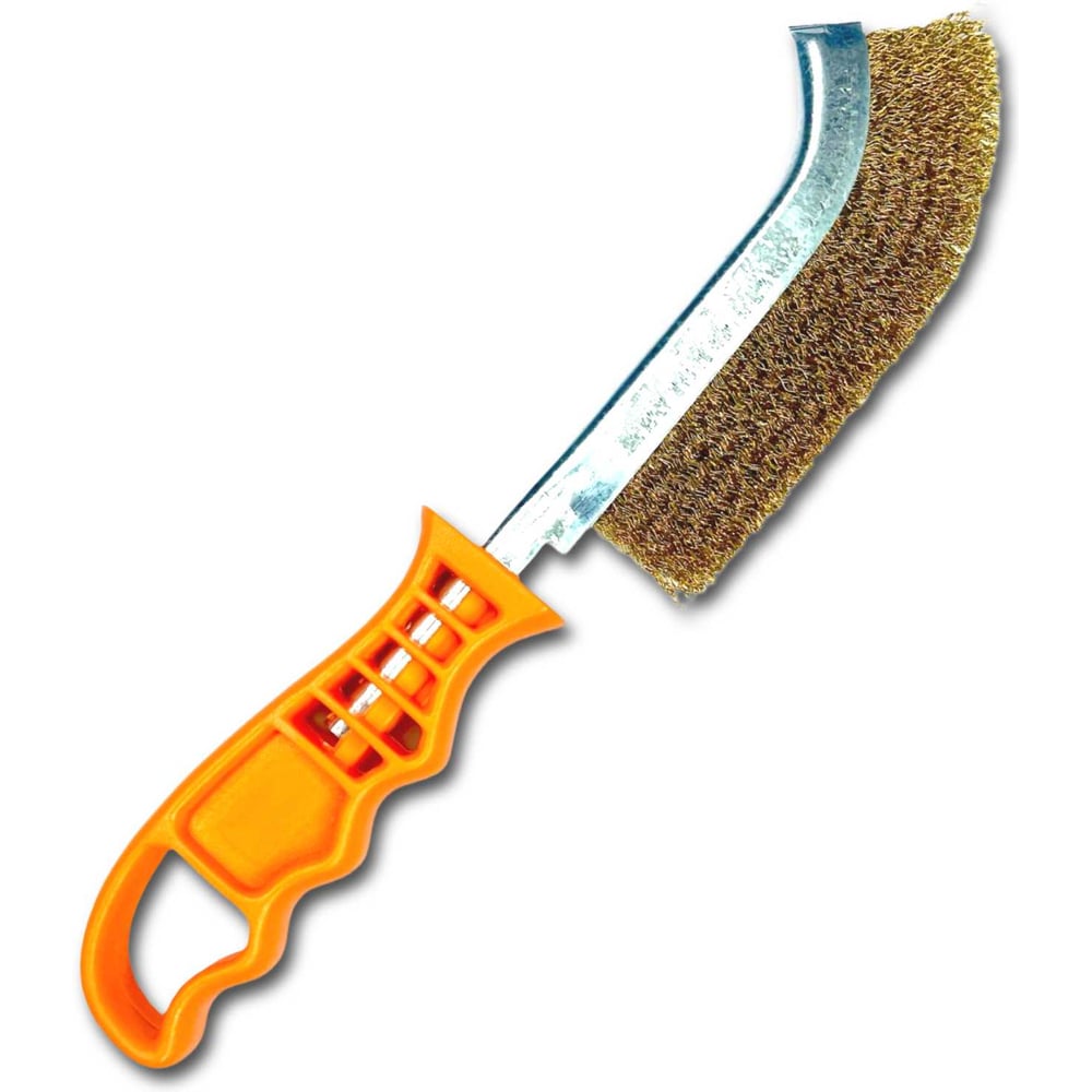 Изображение товара Щетка ручная универсальная Lessmann латунная проволока MES 0,30 мм